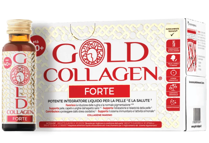 Gold Collagen Forte Age 40+ - 10 Flaconcini da 50ml