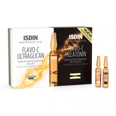 Isdin Isdinceutics Flavo-C Pack - 10 fiale giorno+10 fiale notte