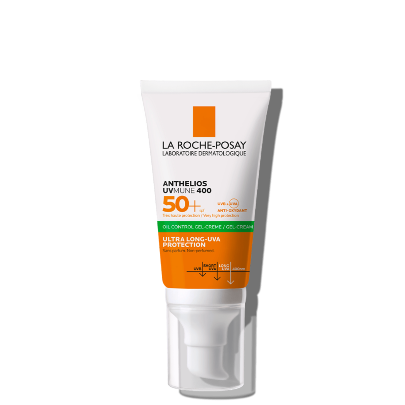 La Roche-Posay Anthelios UVMune 400 Gel-Crema Oil Control SPF50+ Senza Profumo - 50ml