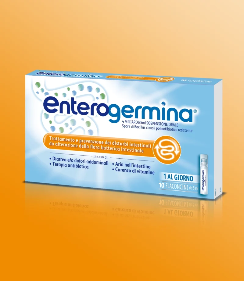 Enterogermina - 4 Miliardi - 10 Flaconcini da 5ml