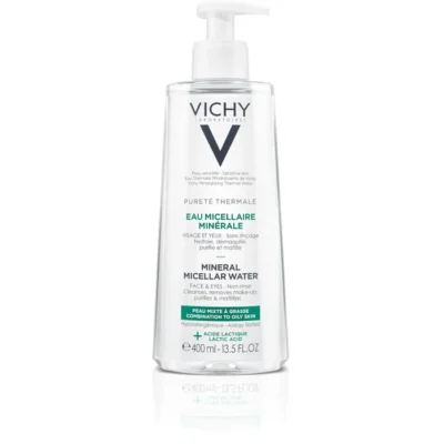 Vichy Pureté Thermale Acqua Micellare Minerale Pelle Mista o Grassa - 400ml