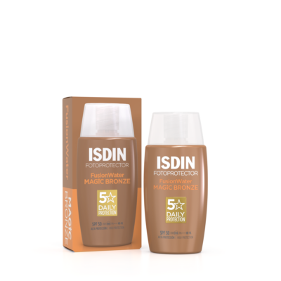 ISDIN - Fotoprotector Fusion Water MAGIC Bronze SPF50 - 50ml