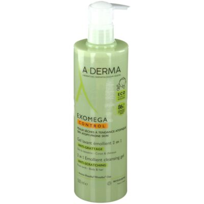 A-derma Exomega Control Gel Detergente Emolliente 2 in 1 - 500ml