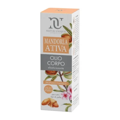 Natur Unique - Mandorla Attiva Olio Corpo Elasticizzante Profumo Classico - 200ml