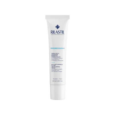 Rilastil - Progression+ Crema Antirughe Ricca Riempitiva e Rimpolpante - 40ml