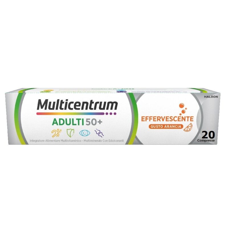 Multicentrum Adulti 50+ - 20 compresse effervescenti