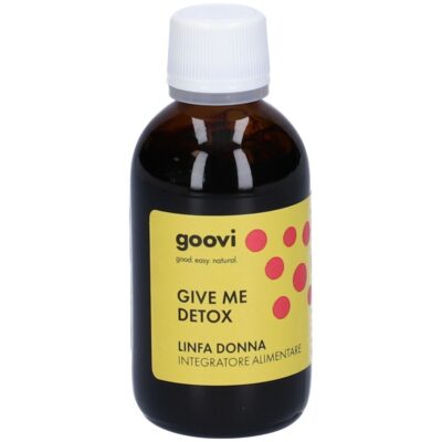 Goovi - Give Me Detox Linfa Donna - Integratore Succhi di Açai e Sambuco per Ritenzione Idrica 50ml