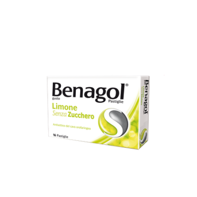 Benagol - 16 Pastiglie Limone Senza Zucchero
