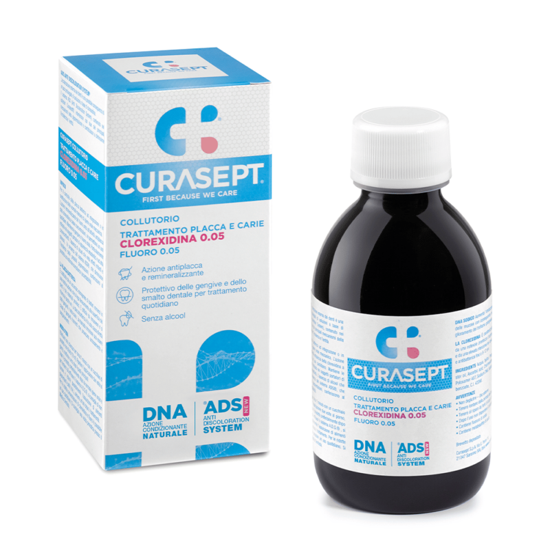 CURASEPT - ADS DNA - Collutorio Trattamento Placca e Carie - 200ml