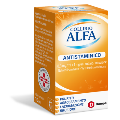 Collirio Alfa - Antistaminico - 10ml