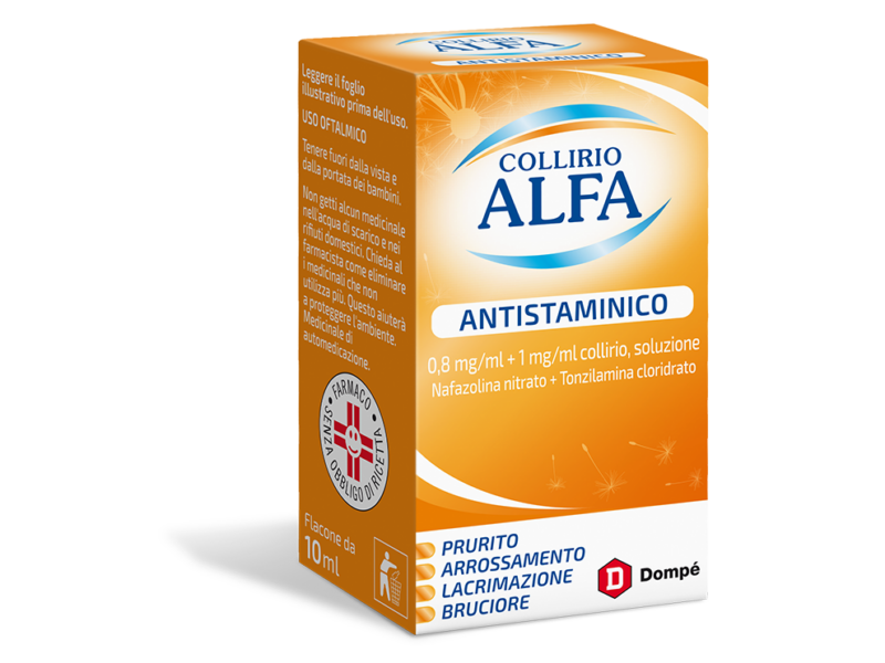 Collirio Alfa - Antistaminico - 10ml