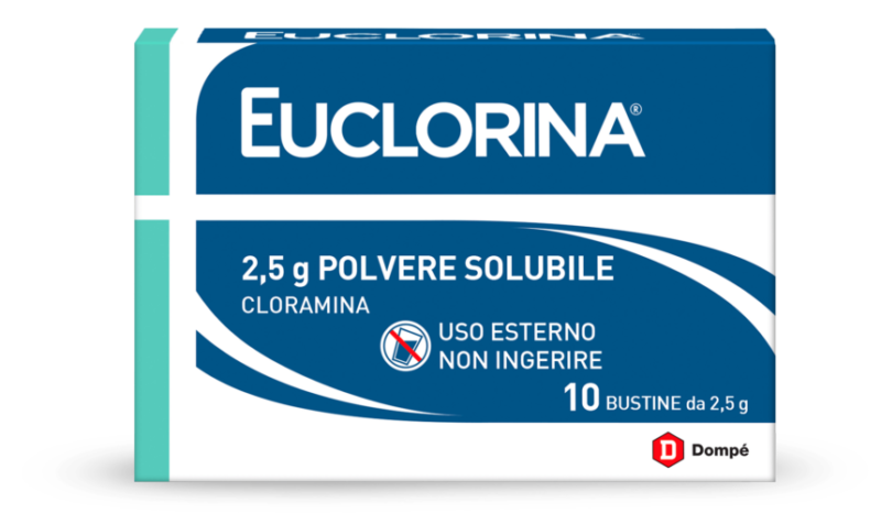 Euclorina® 2,5g Polvere Solubile - 10 bustine da 2,5g