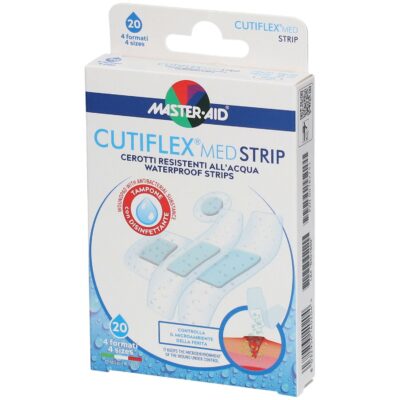 Master-Aid – Cutiflex Med Strip Cerotti Assortiti 20pz