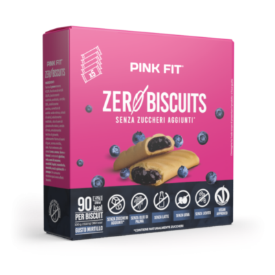 Pink Fit - Zero Biscuits - 5 pezzi da 25g