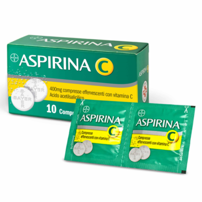 Aspirina C - 10 Compresse Effervescenti 400+240mg