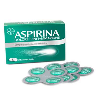 Aspirina - Dolore Infiammazione 20 Compresse 500mg