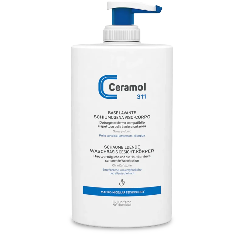 CERAMOL 311 Base Lavante Schiumogena Viso-Corpo - 400ml