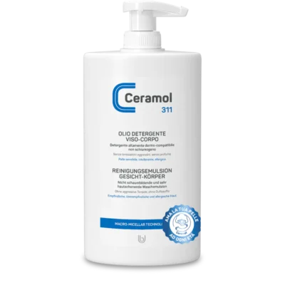 CERAMOL 311 Olio Detergente Viso-Corpo - 400ml