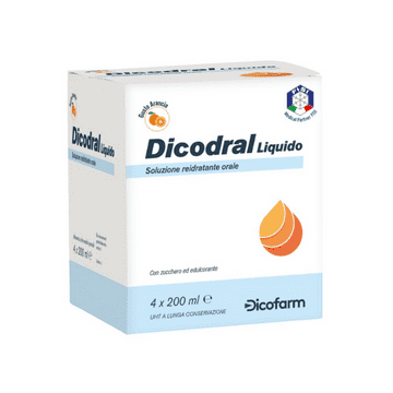 Dicodral Liquido - Soluzione Reidratante Orale 4x200ml