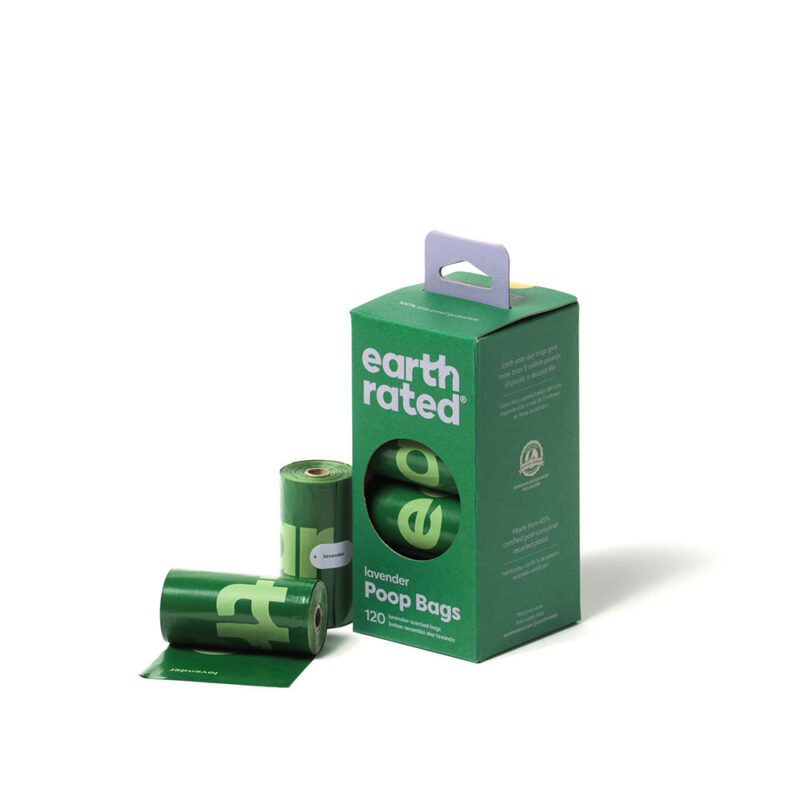 Earth Rated - Sacchetti Ansa 120 Unità Lavanda