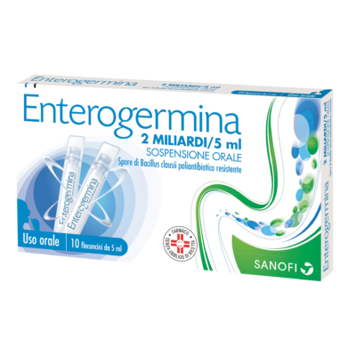 Enterogermina - 10 Fiale Orali 2 Miliardi/5ml