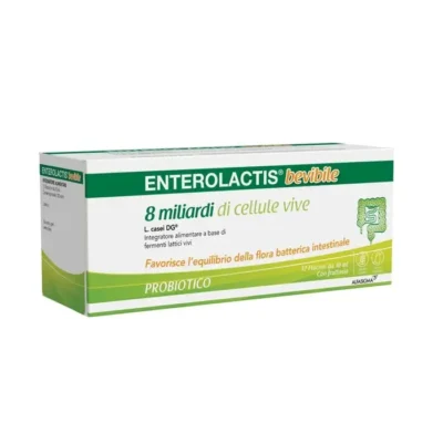 Enterolactis - Bevibile 8 Miliardi di Cellule Vive - 12 Flaconcini