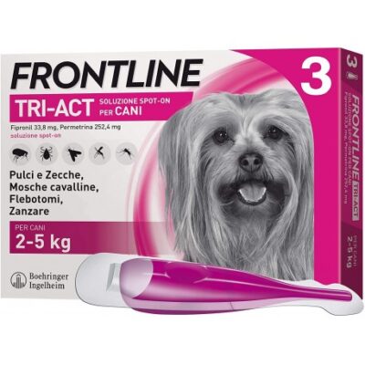 Frontline - Tri-Act Soluzione Spot On Cani 2-5Kg 3 Pipette