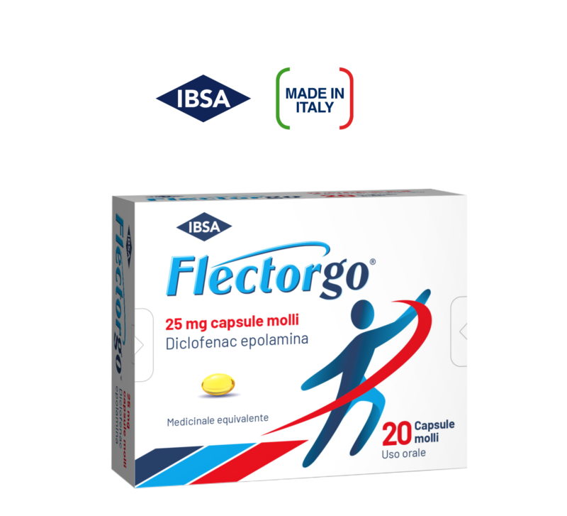 IBSA FlectorGo 25mg - 20 capsule molli