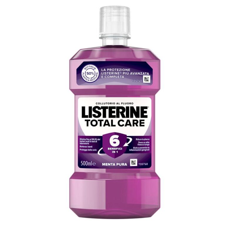 LISTERINE - Total Care - Collutorio al Fluoro - 500ml