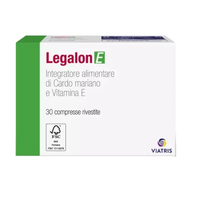 Legalon E - Integratore Funzionalità Epatica 30 Compresse Rivestite