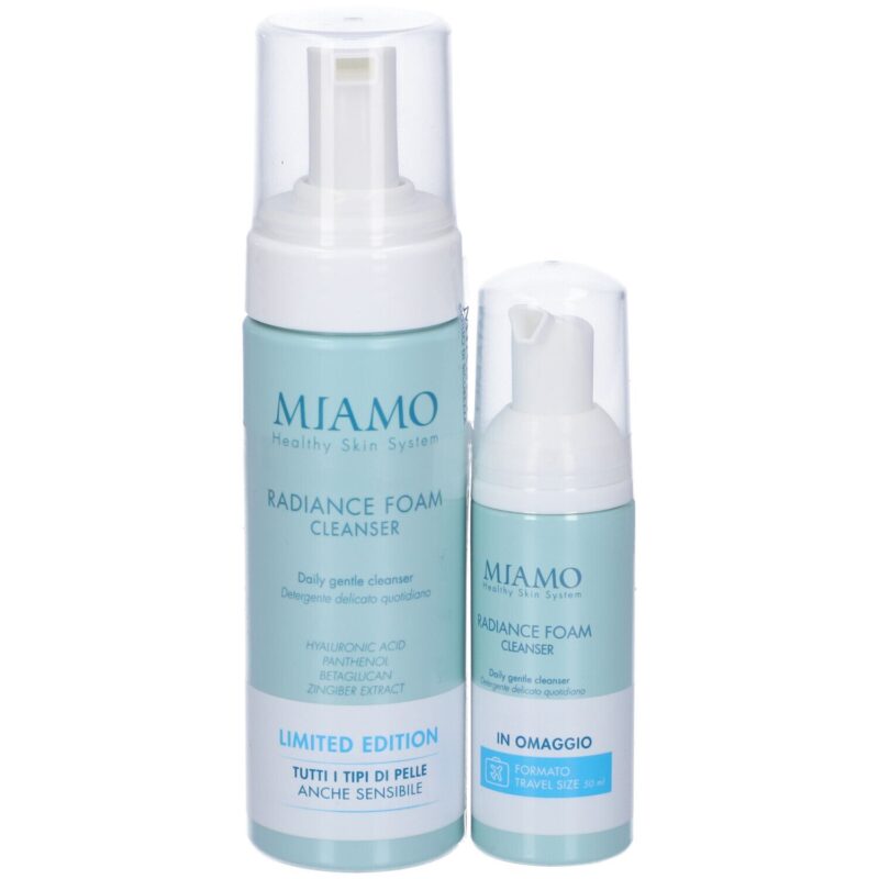 MIAMO Radiance Foam Cleanser - 150ml+50ml in omaggio