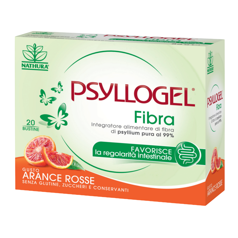 Psyllogel - Fibra Arance Rosse Integratore 20 Bustine