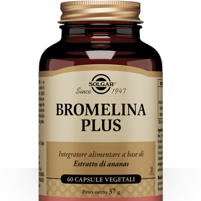 SOLGAR - Bromelina Plus - 60 capsule vegetali