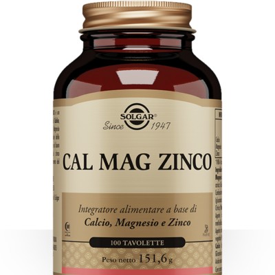 SOLGAR Cal Mag Zinco - 100 tavolette