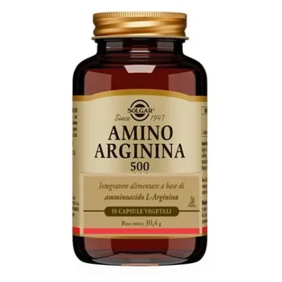 Solgar Amino Arginina 500 - 50 capsule vegetali