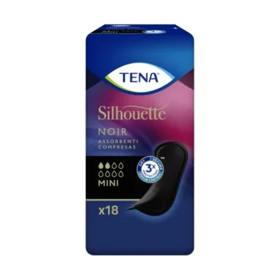 TENA Silhouette Noir Mini - 18 pezzi