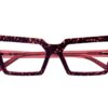 twins optical occhiali cosmopolitan rosso chiaro