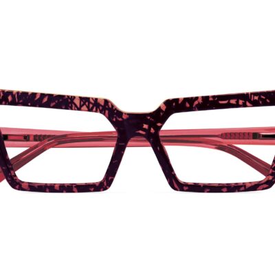 twins optical occhiali cosmopolitan rosso chiaro