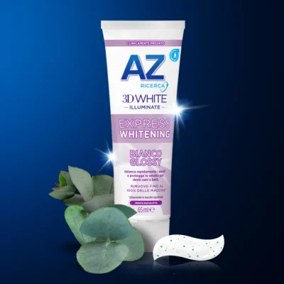 AZ Dentifricio 3DWhite Illuminate Express Whitening Bianco Glossy - 50ml