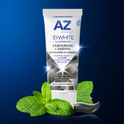 AZ Dentifricio 3DWhite Illuminate Perfezione Carbone - 50ml