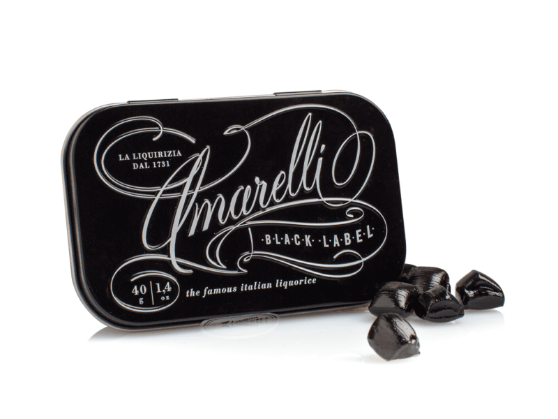 Amarelli - Black Label Liquirizia Pura Senza Glutine - 40g