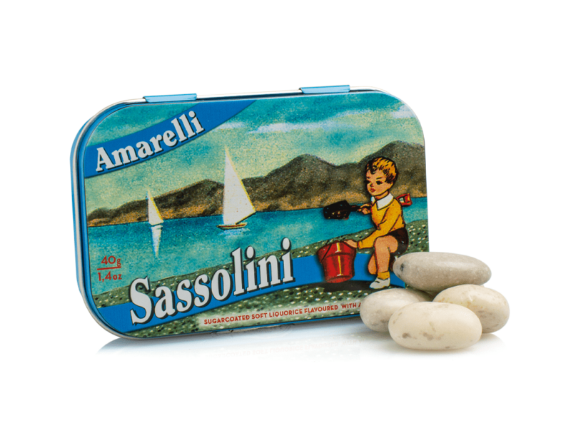 Amarelli - Sassolini Liquirizia Confettata all'Anice - 40g