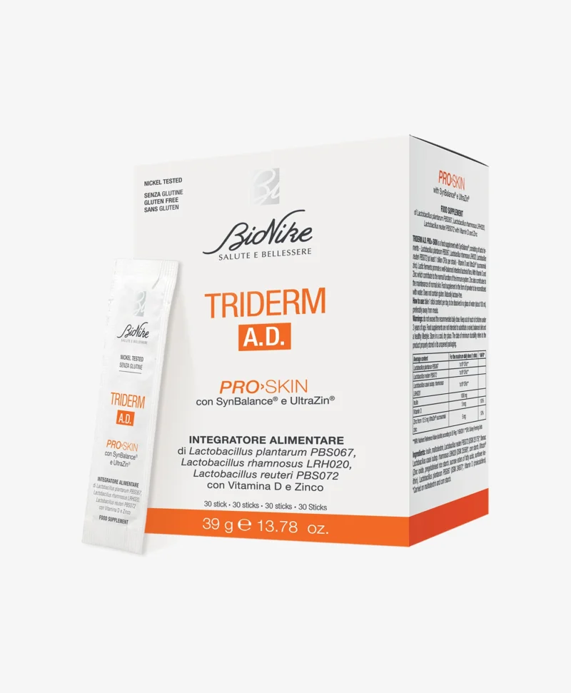 Bionike Triderm A.D. ProSkin Integratore Alimentare - 30 stick