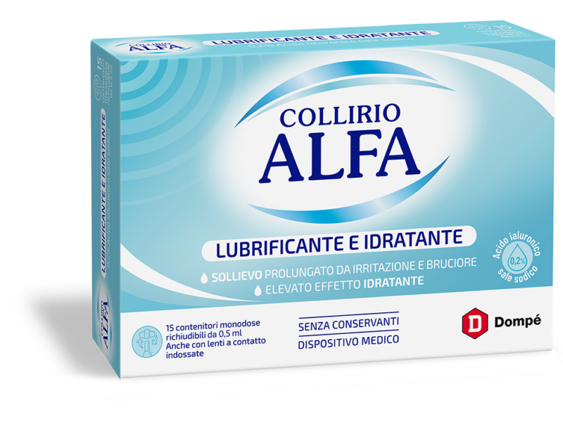 Collirio Alfa Lubrificante e Idratante