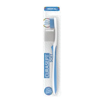 Curasept Softline Spazzolino Medical Azzurro - 1 spazzolino