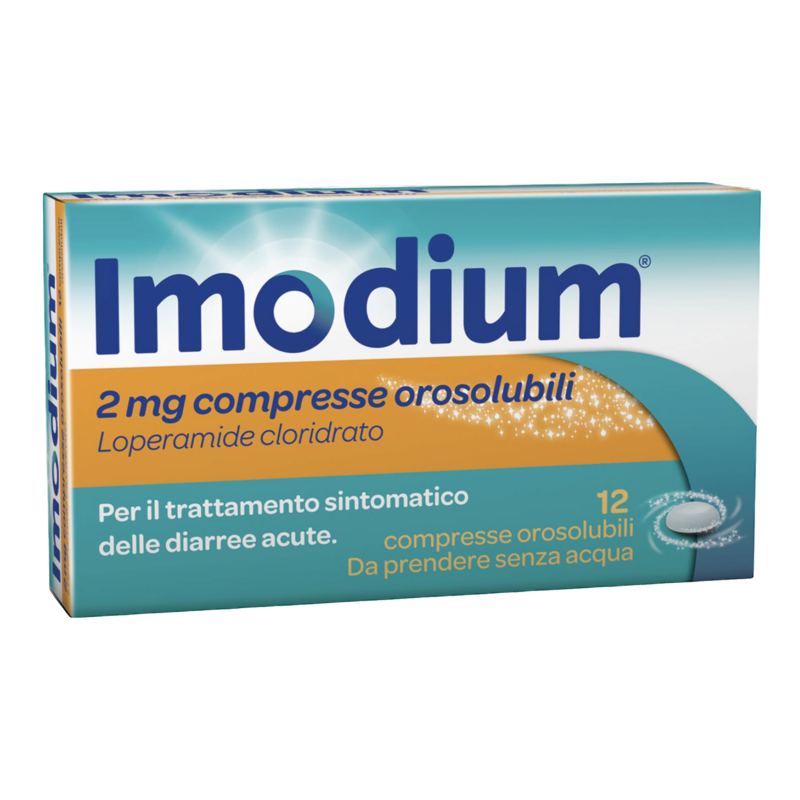 Imodium - 12 Compresse Orosolubili 12mg