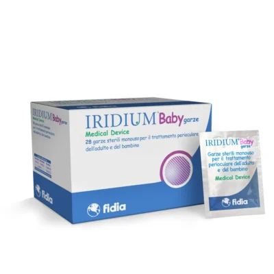 Iridium Baby Garze - 28 garze sterili monouso