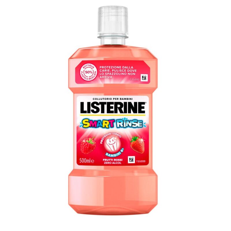 LISTERINE Smart Rinse Collutorio per Bambini - 500ml