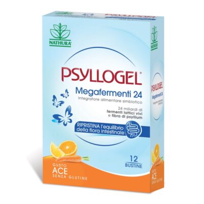 PSYLLOGEL Megafermenti 24 - 12 bustine