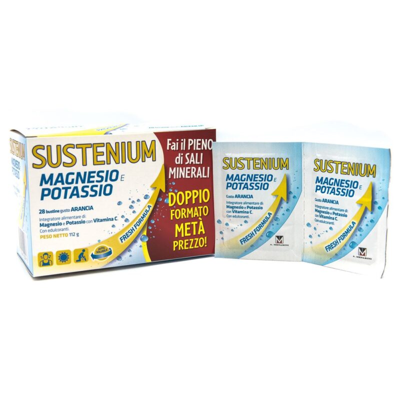 Sustenium - Magnesio e Potassio 28 Bustine PROMO